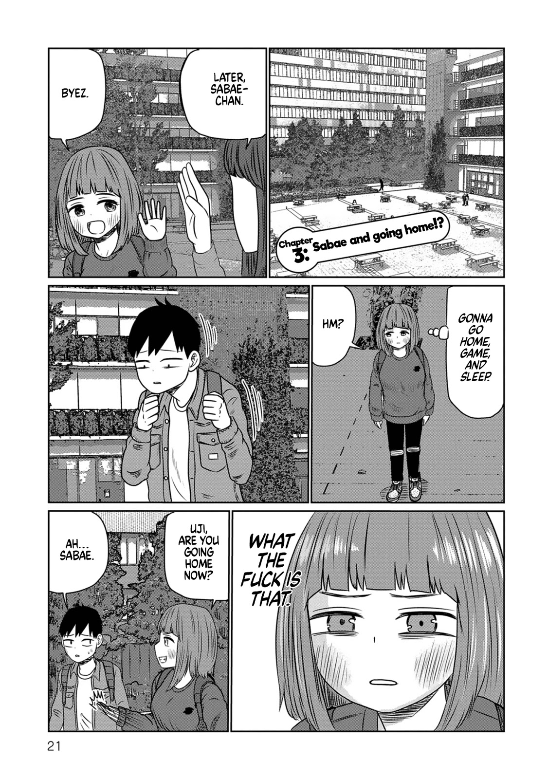 Sabae to Yattara Owaru Chapter 3 page 1 - Chapter 3: Sebae and going home!?