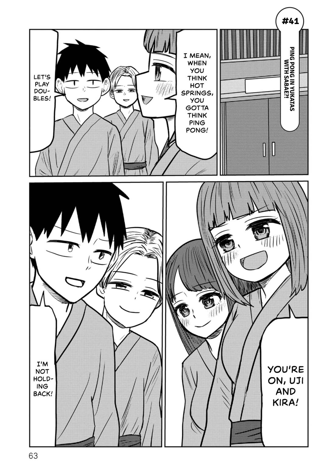 Sabae to Yattara Owaru Chapter 41 page 1 - Chapter 41