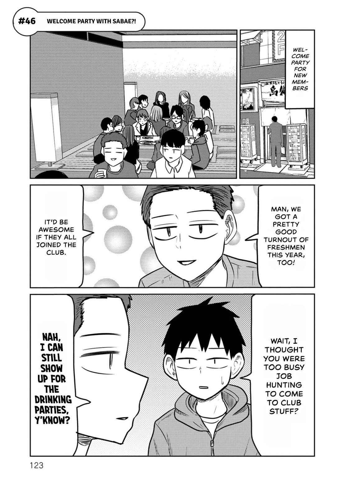 Sabae to Yattara Owaru Chapter 46 page 1 - Chapter 46