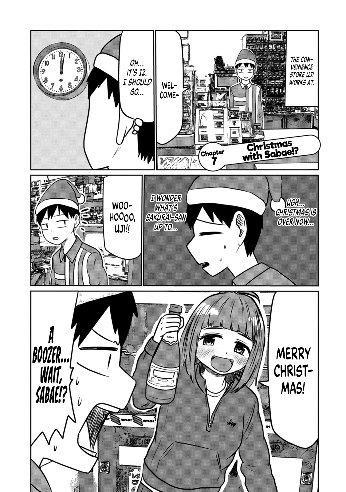 Sabae to Yattara Owaru Chapter 7 page 1 - Chapter 7: Christmas with Sebae!?