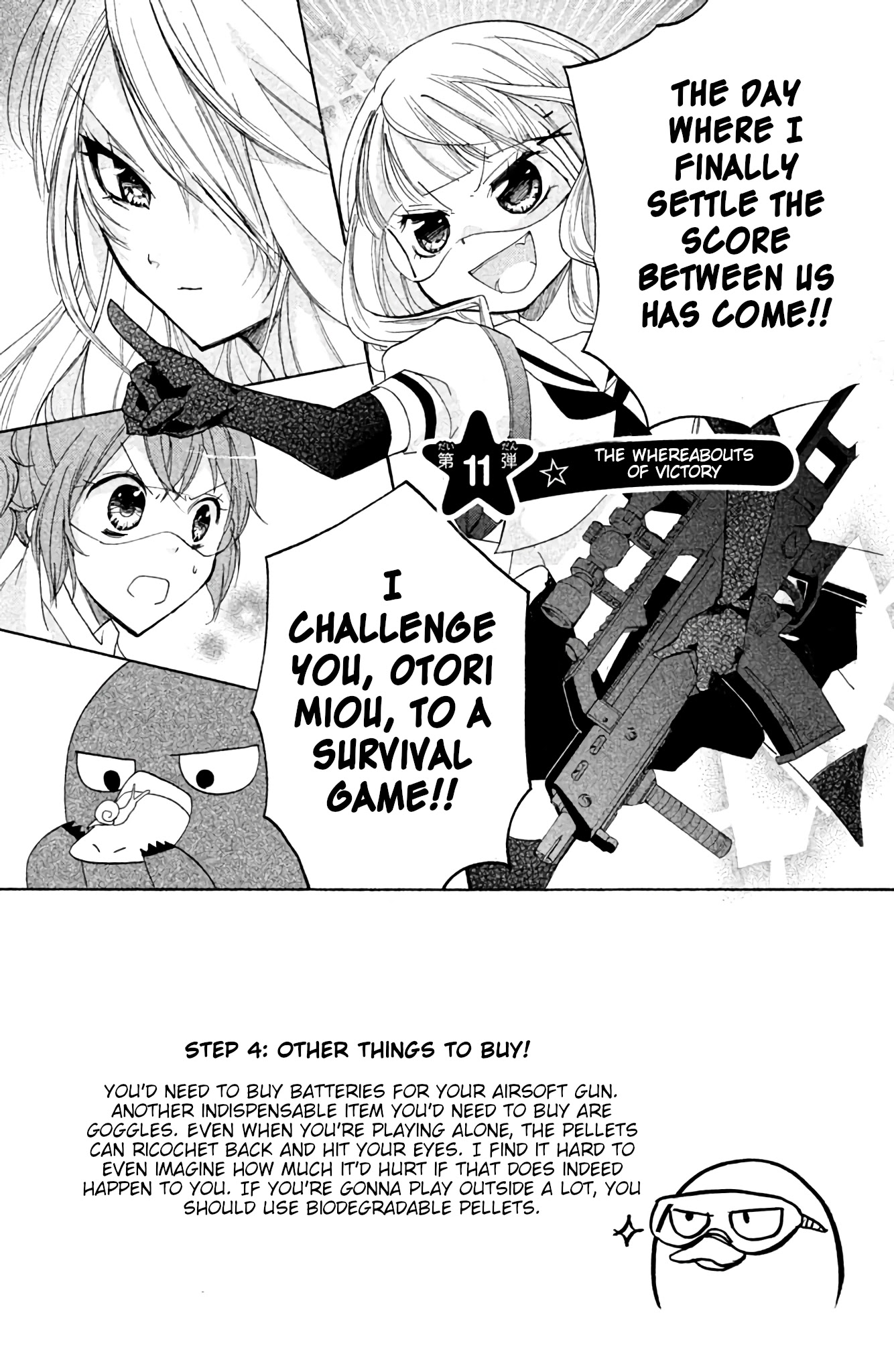 Sabagebu! Chapter 11 page 1 - Chapter 11: The Whereabouts of Victory