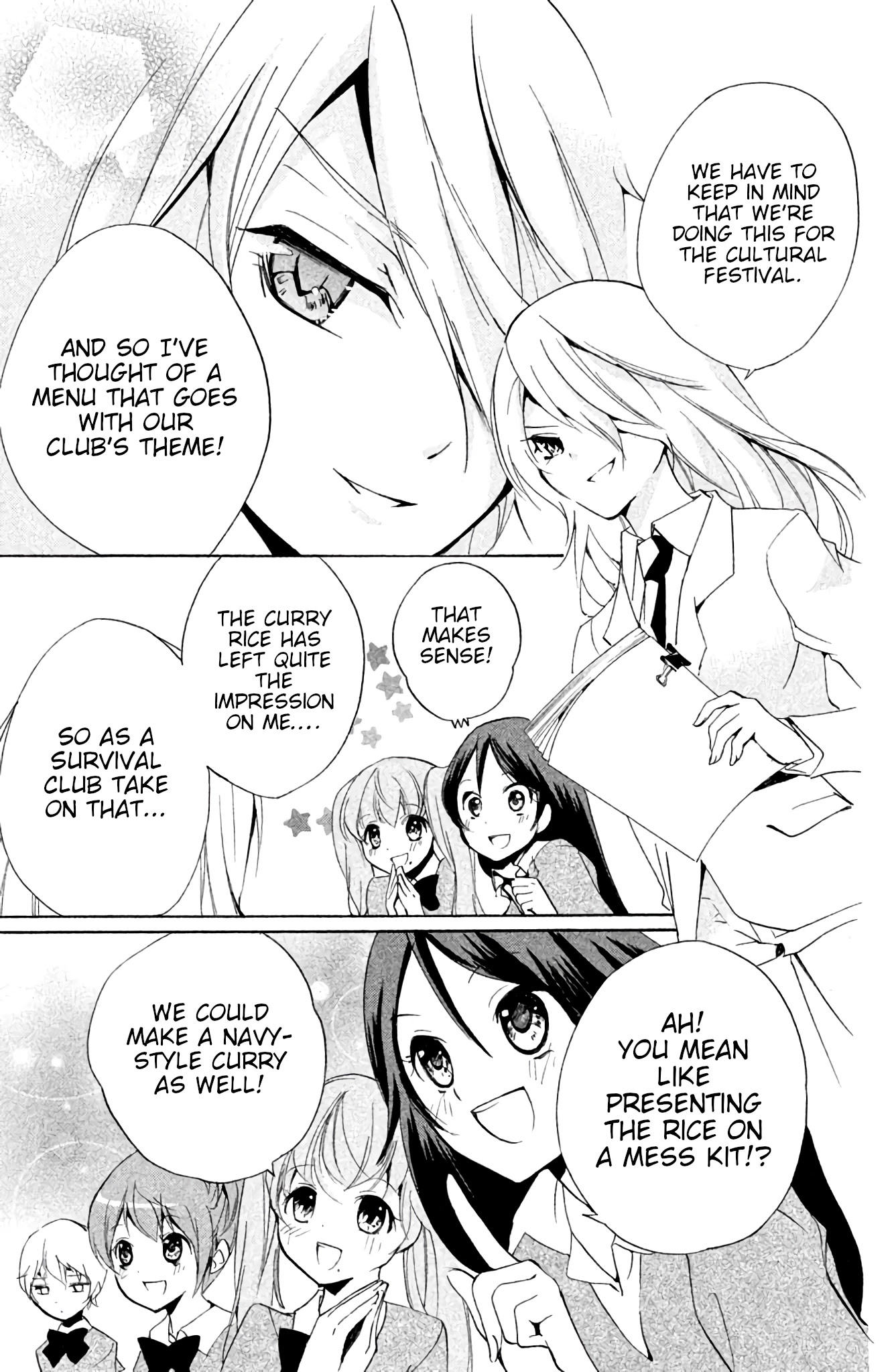 Sabagebu! Chapter 13 page 15 - Chapter 13: Closed Quarters Cuisine