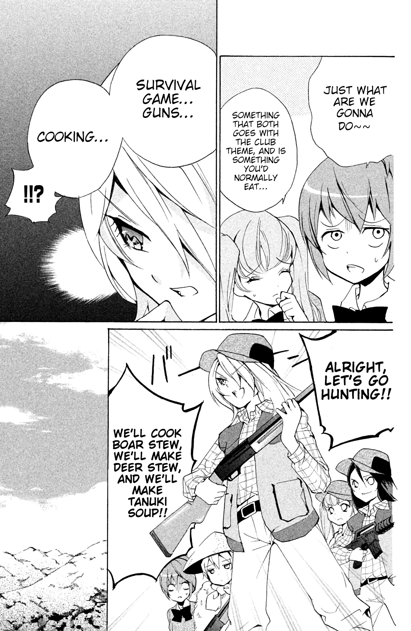 Sabagebu! Chapter 13 page 19 - Chapter 13: Closed Quarters Cuisine