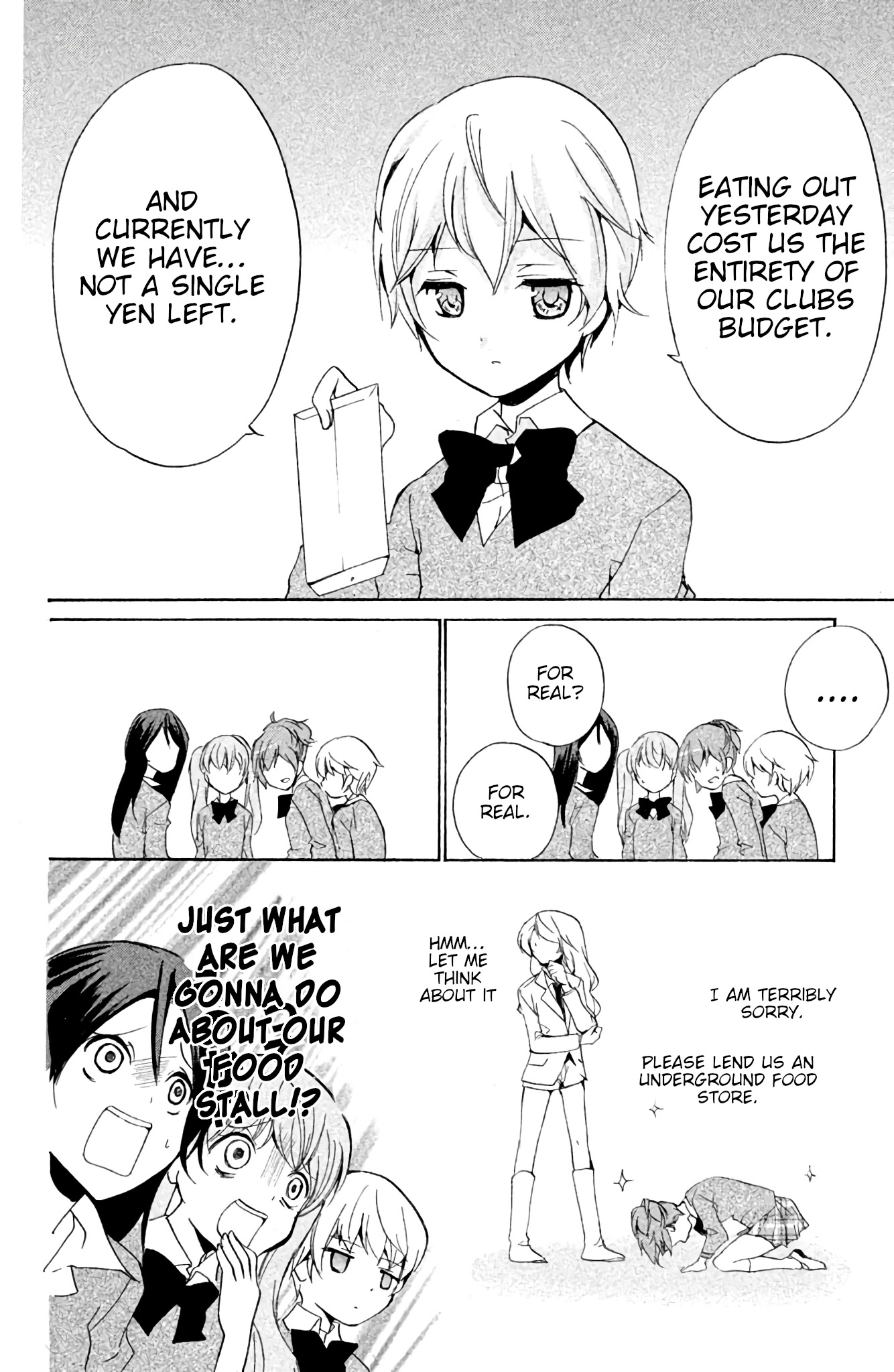 Sabagebu! Chapter 13 page 22 - Chapter 13: Closed Quarters Cuisine
