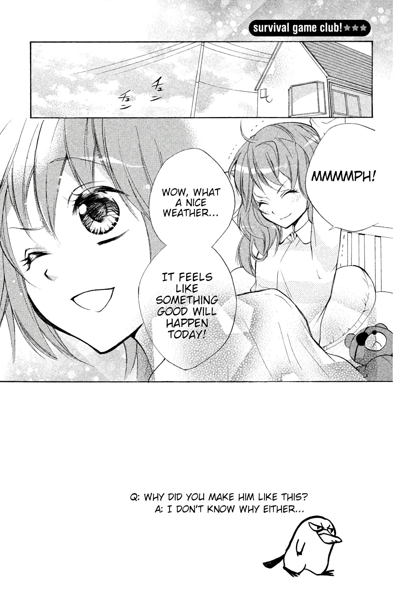 Sabagebu! Chapter 4 page 1 - Chapter 4: Twin Tail Trap