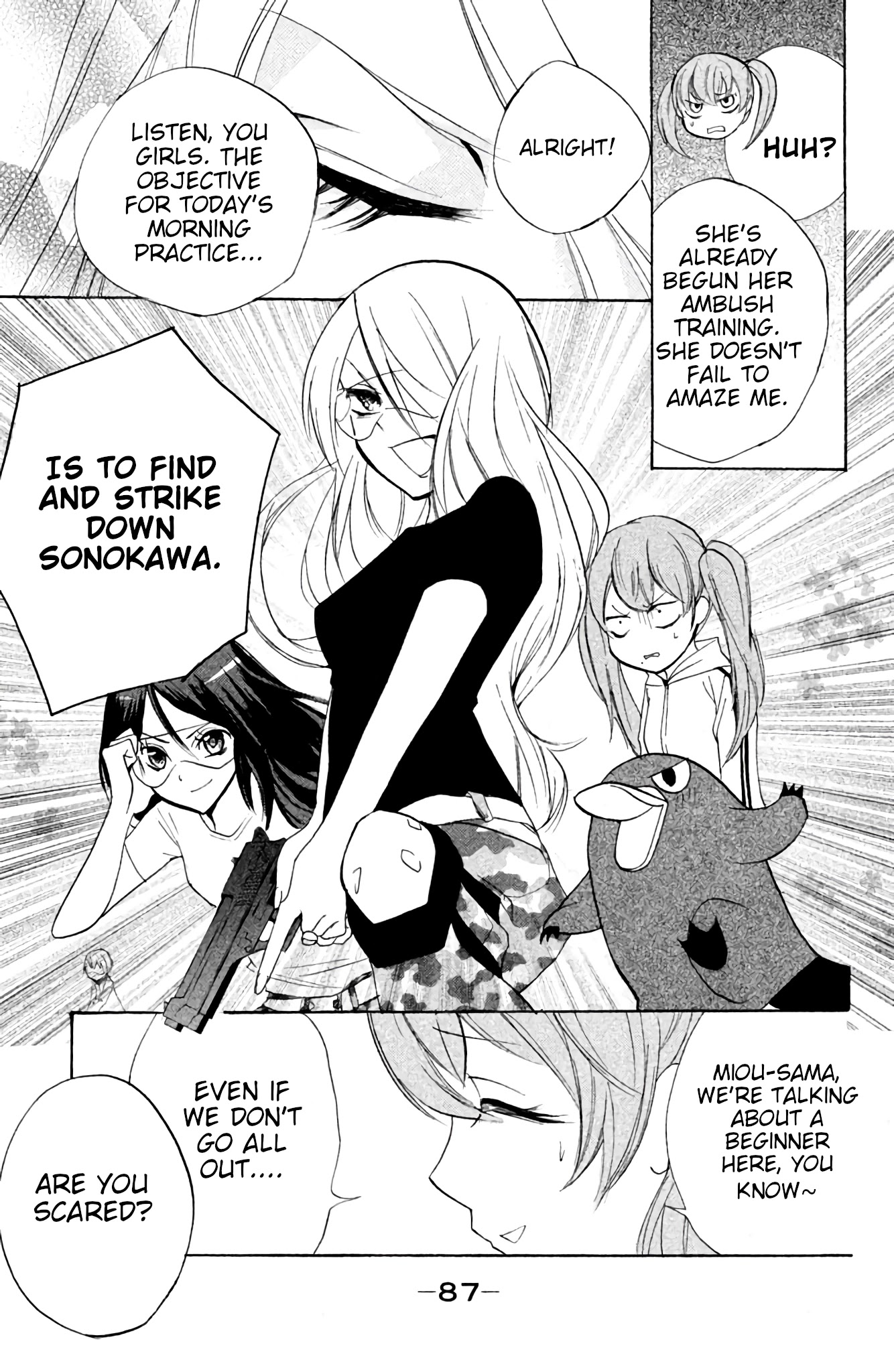 Sabagebu! Chapter 4 page 11 - Chapter 4: Twin Tail Trap