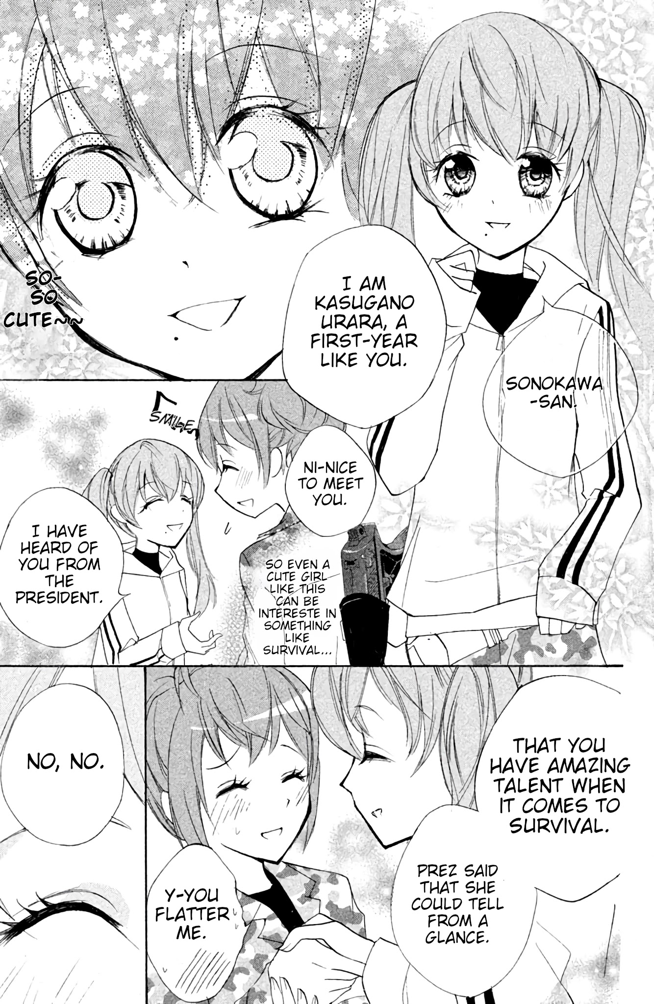 Sabagebu! Chapter 4 page 7 - Chapter 4: Twin Tail Trap