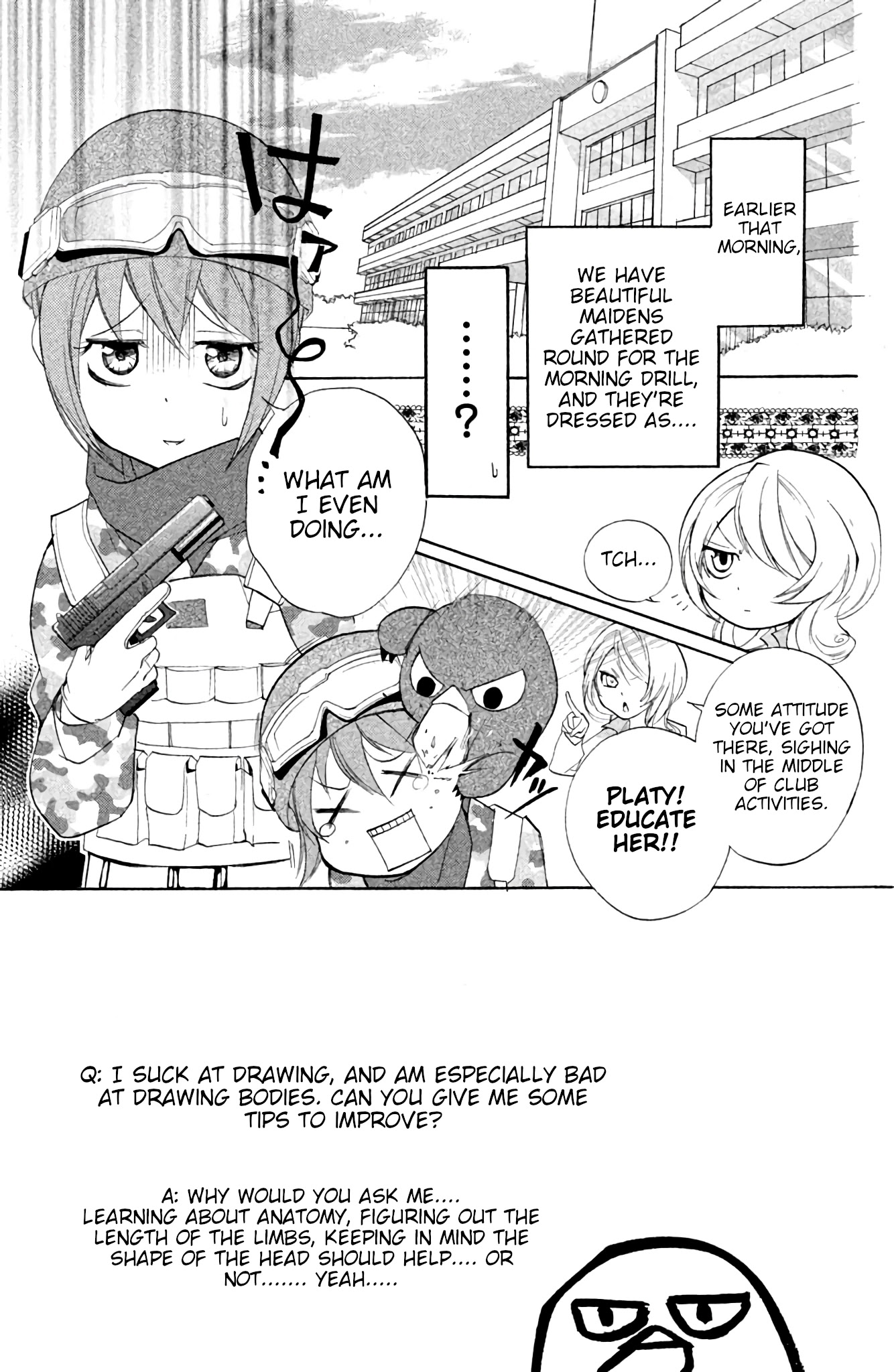 Sabagebu! Chapter 5 page 2 - Chapter 5: Platy-chan's secret