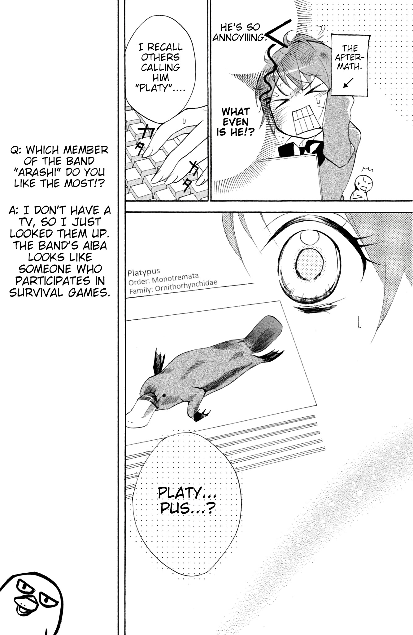 Sabagebu! Chapter 5 page 4 - Chapter 5: Platy-chan's secret