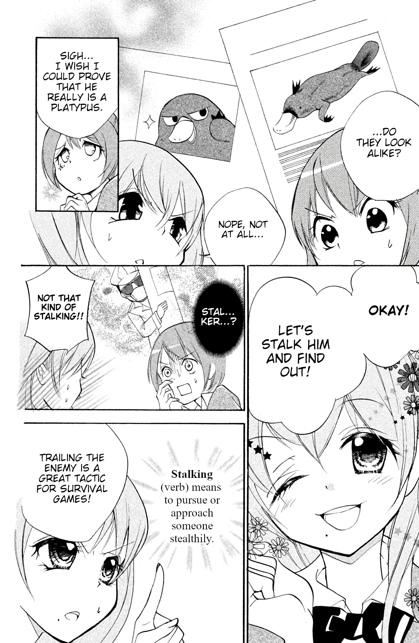 Sabagebu! Chapter 5 page 7 - Chapter 5: Platy-chan's secret