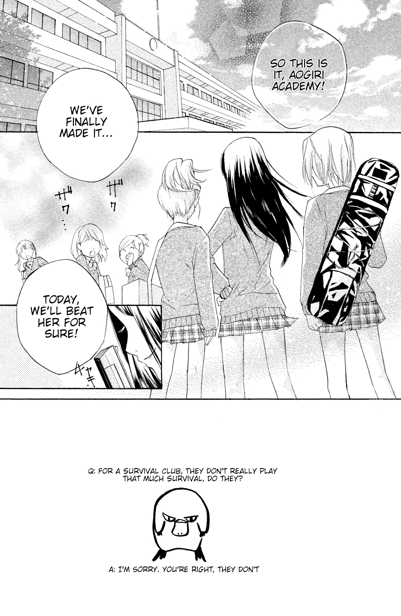 Sabagebu! Chapter 7 page 2 - Chapter 7: Messenger of Darkness