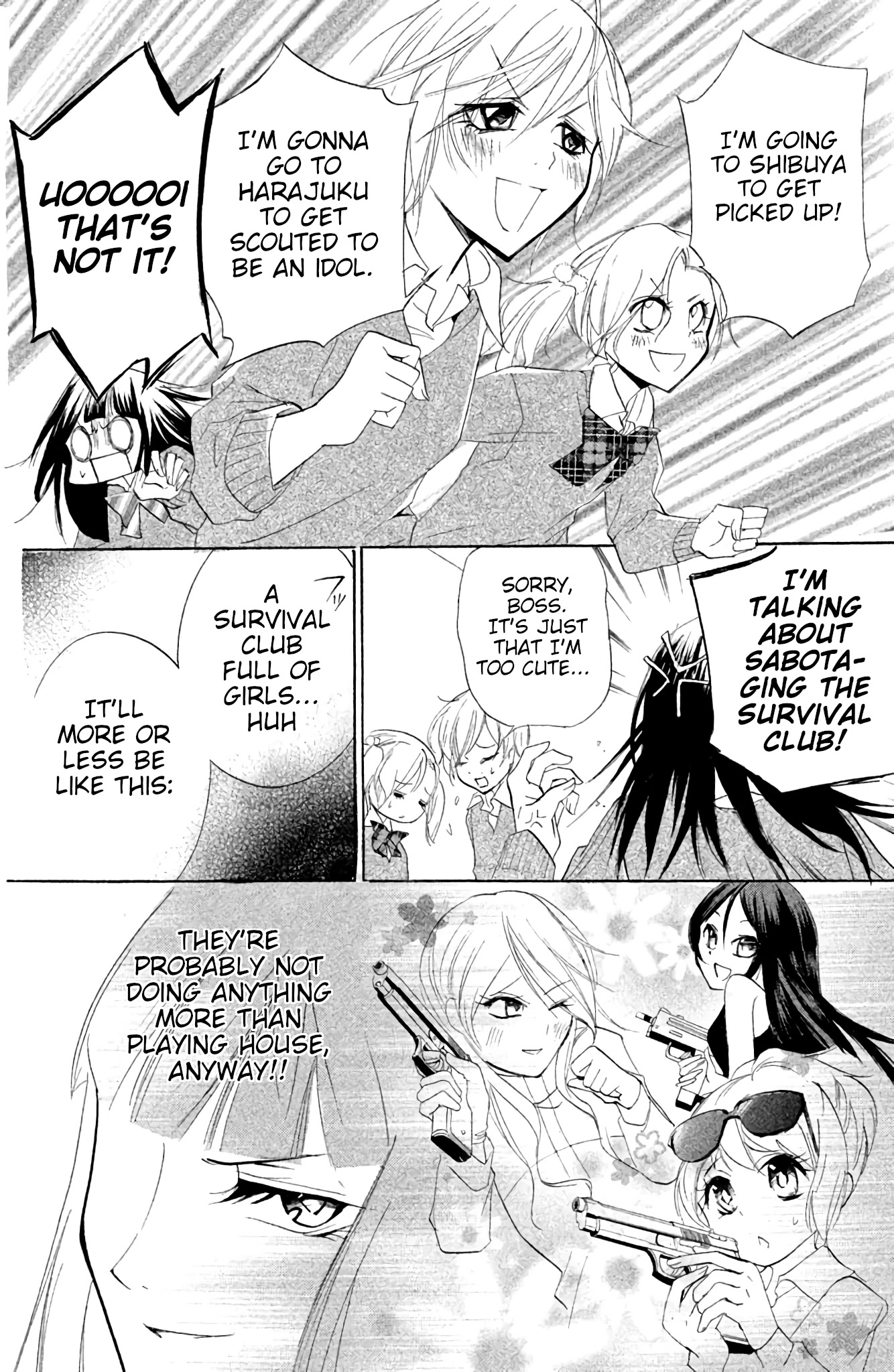 Sabagebu! Chapter 7 page 9 - Chapter 7: Messenger of Darkness