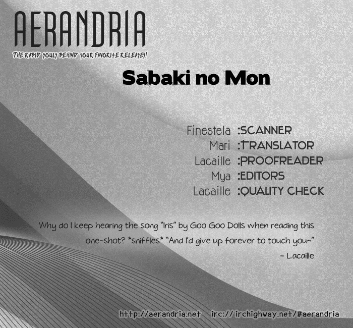 Sabaki no Mon Chapter 0.2 page 2 - Chapter 0 v2 : [Oneshot]