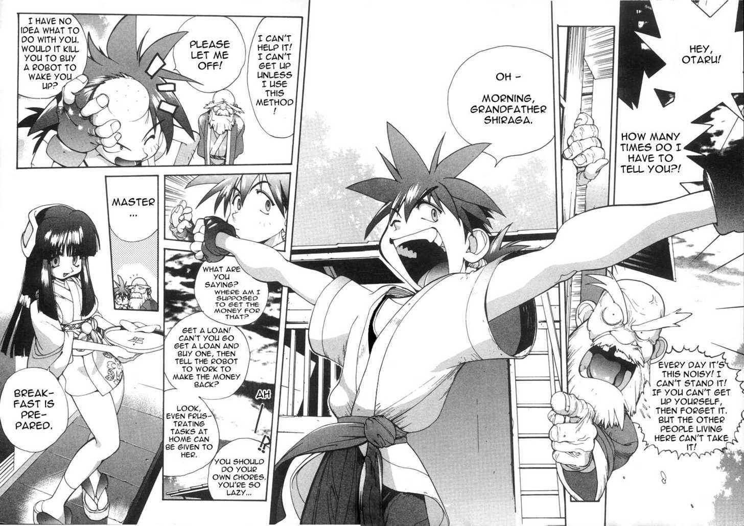 Saber Marionette J Chapter 1 page 8 - Chapter 1