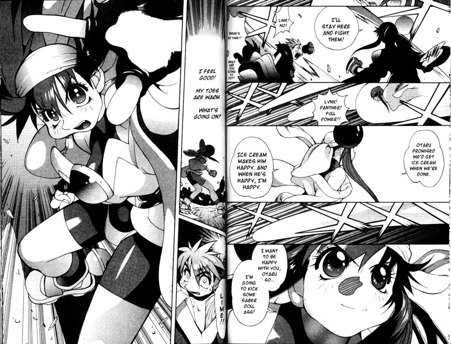 Saber Marionette J Chapter 10 page 4 - Chapter 10 : The Great Escape! Going Home With Otaru