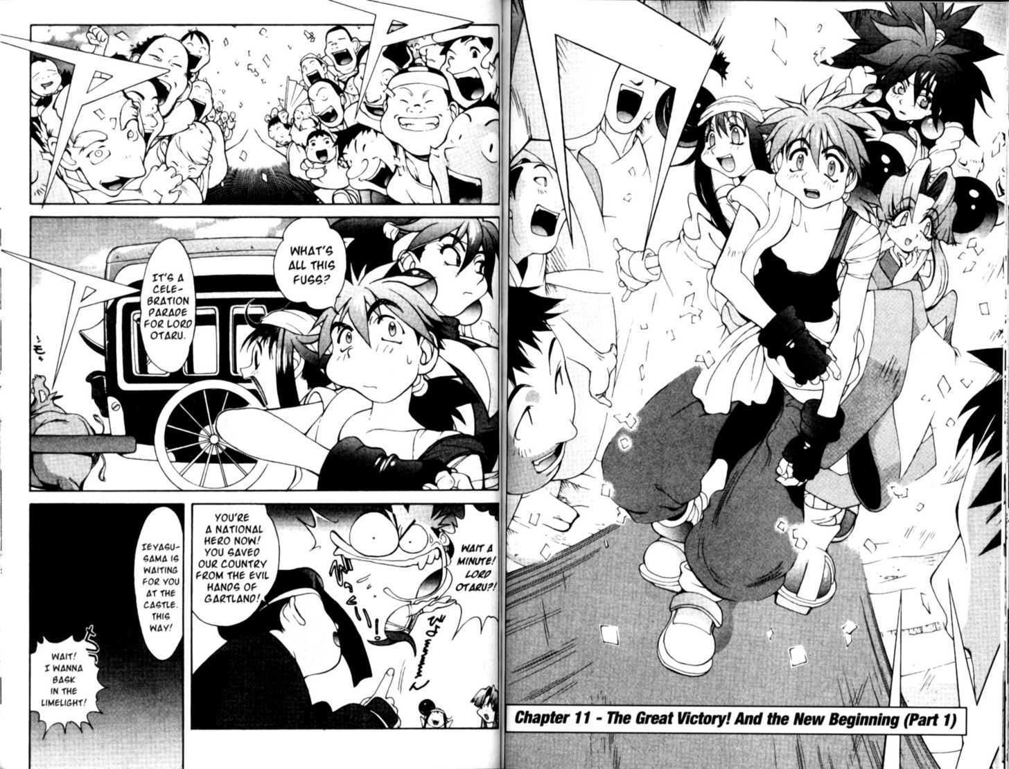 Saber Marionette J Chapter 11 page 2 - Chapter 11 : The Great Victory! And the New Beginning (Part 1)