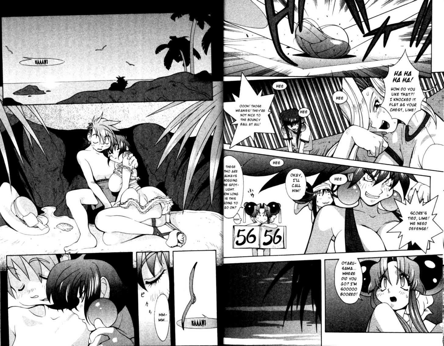 Saber Marionette J Chapter 13 page 18 - Chapter 13 : Love Storm on a Beach