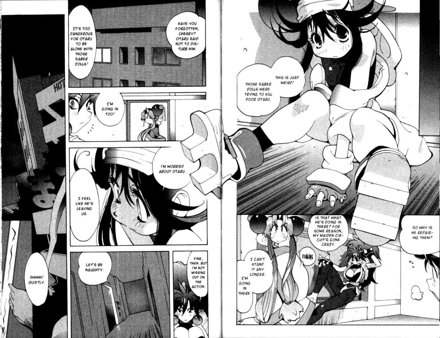 Saber Marionette J Chapter 16 page 3 - Chapter 16 : A Journey To Yunasato Hot Springs (Part 2)