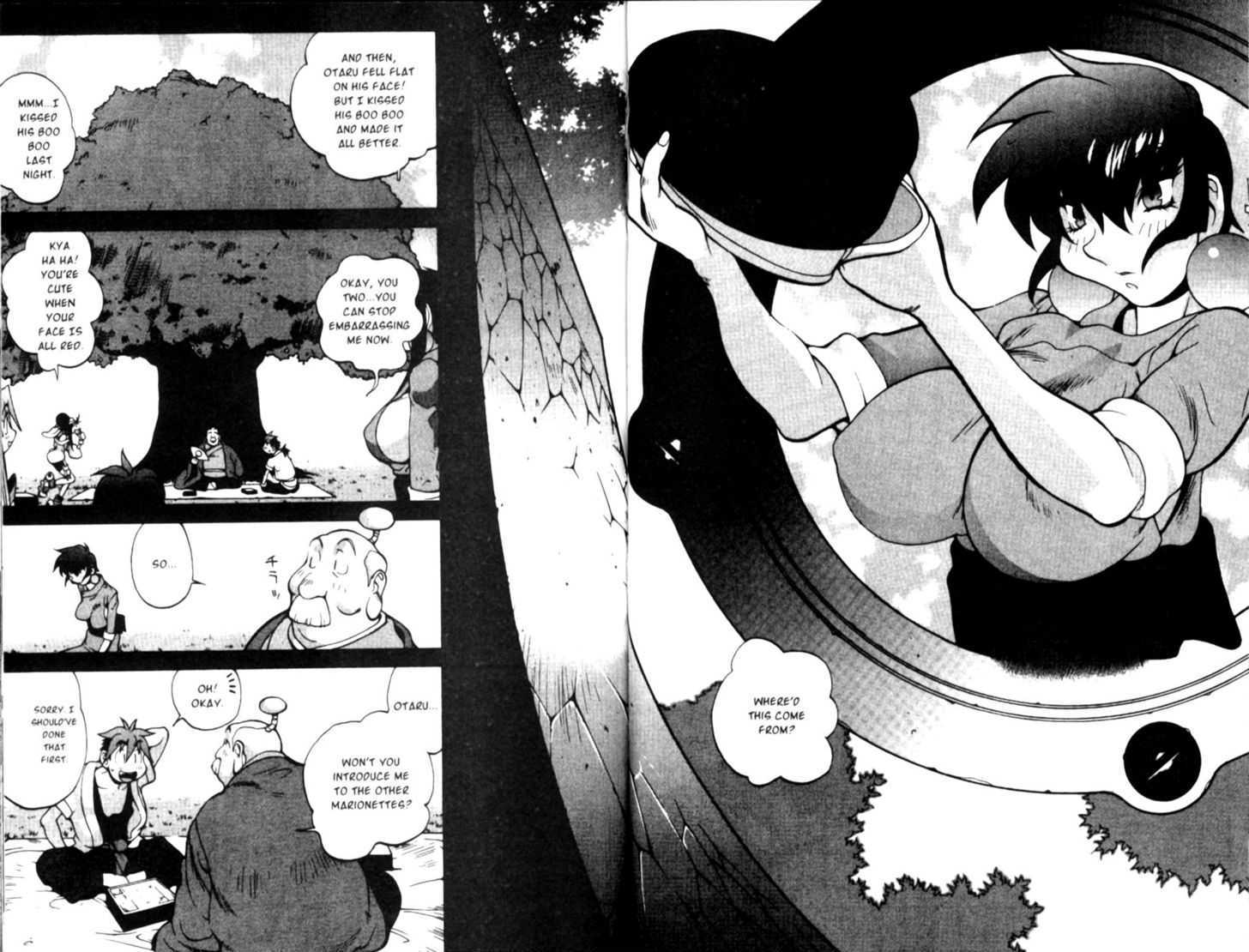 Saber Marionette J Chapter 20 page 11 - Chapter 20 : The Dark Rain