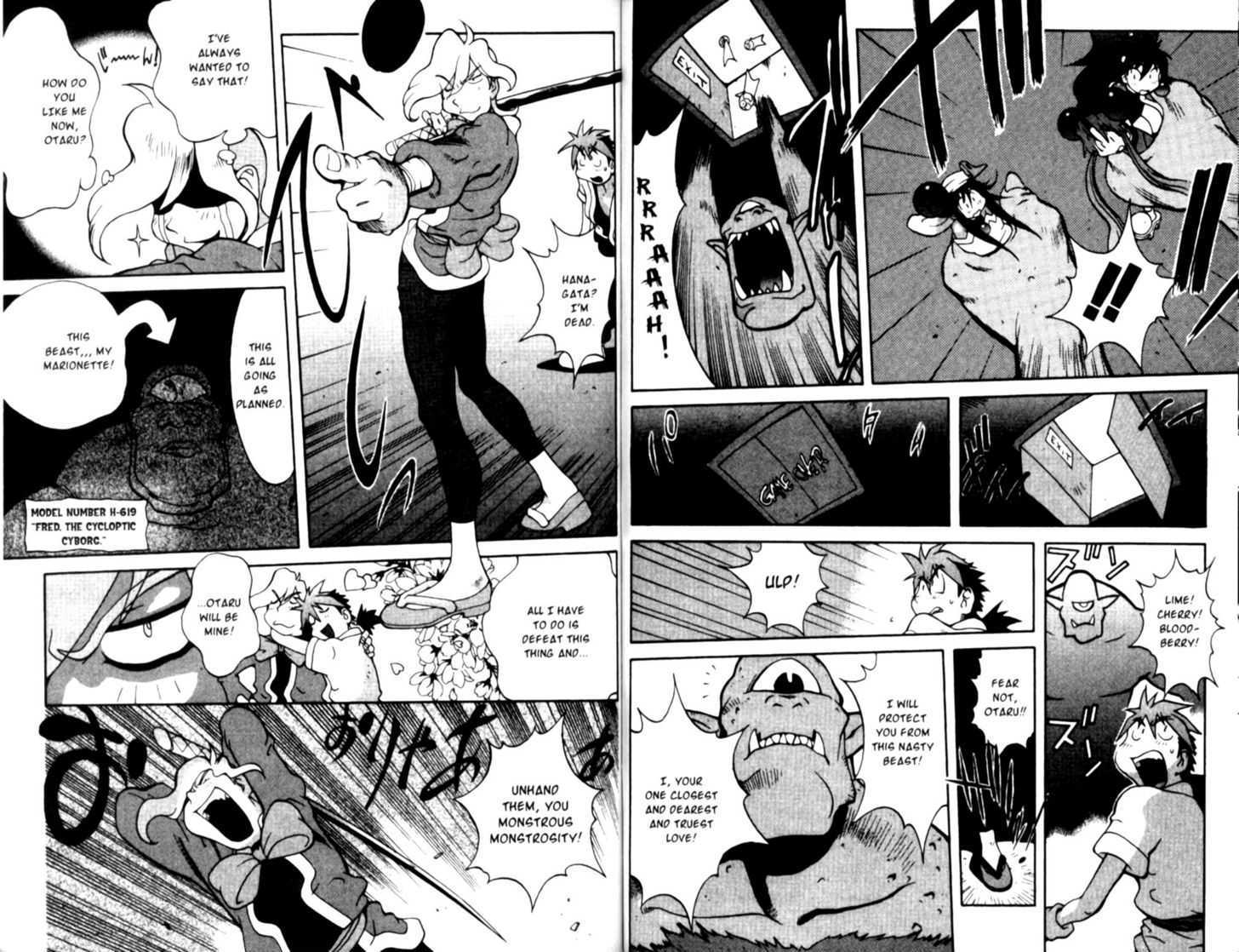 Saber Marionette J Chapter 23 page 9 - Chapter 23 : Mitsurugi Hanagata Strikes Back