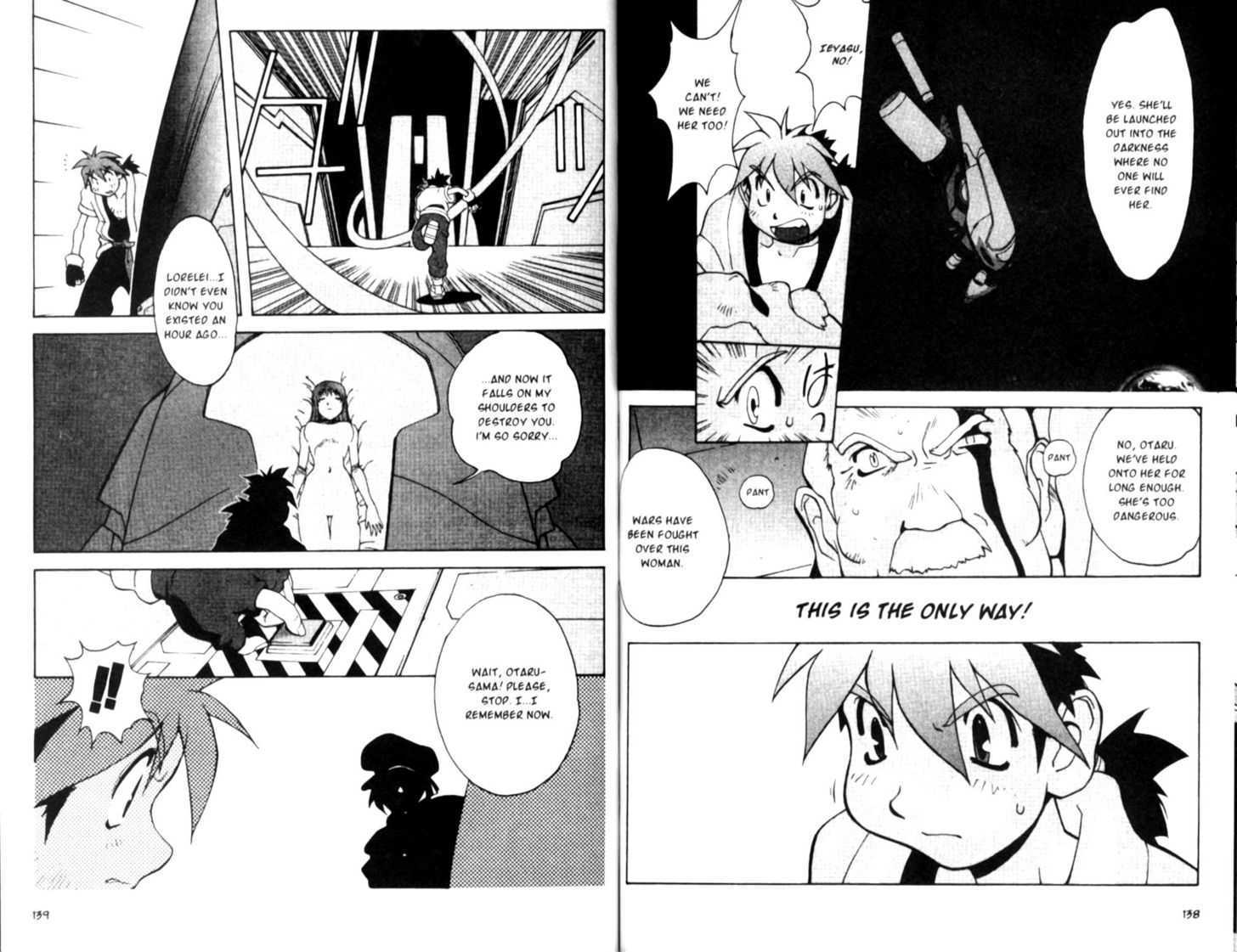 Saber Marionette J Chapter 25 page 10 - Chapter 25 : Guard the Top Secret!