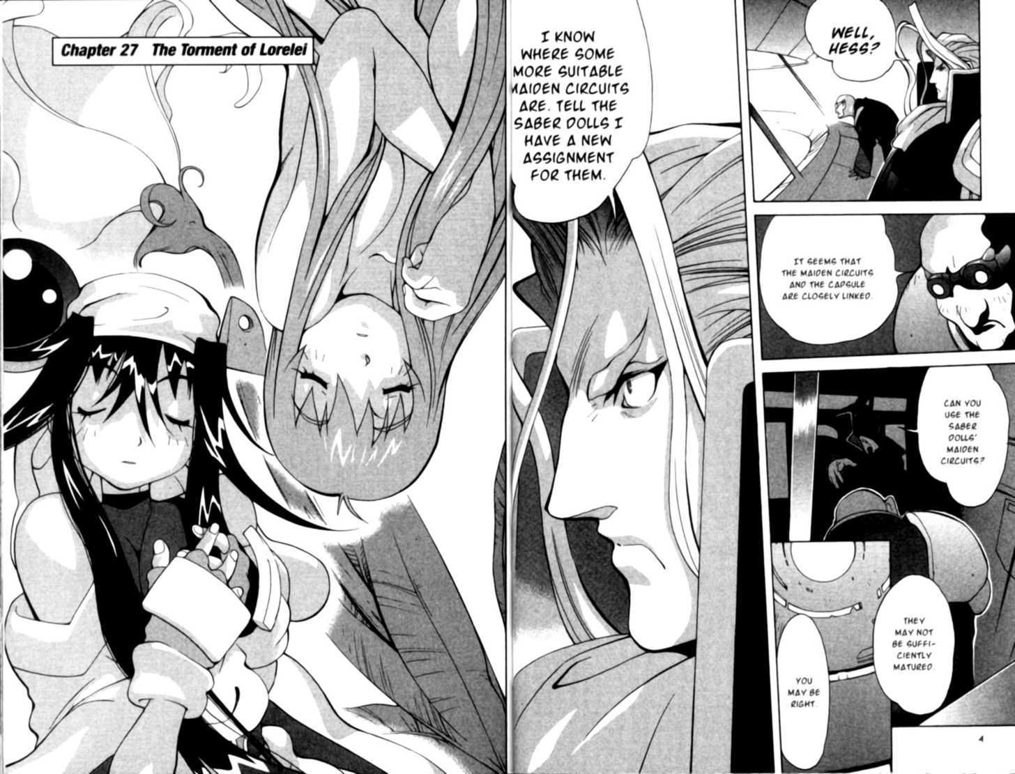Saber Marionette J Chapter 27 page 9 - Chapter 27 : The Torment of Lorelei