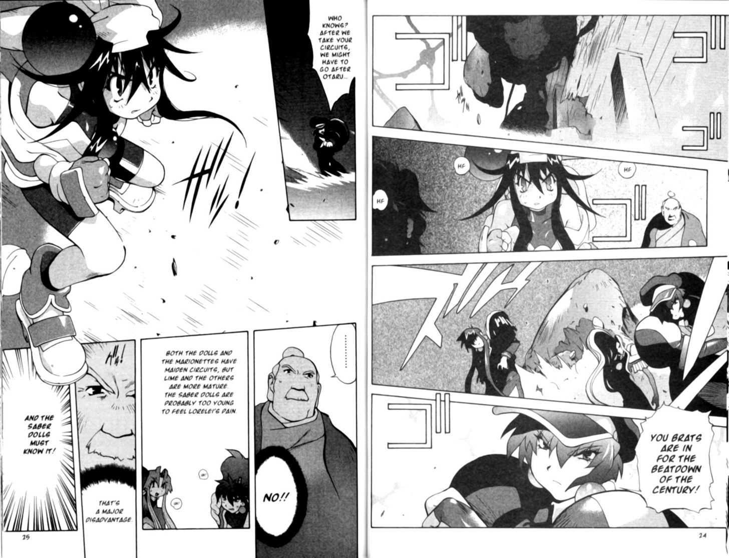 Saber Marionette J Chapter 28 page 2 - Chapter 28 : A Smile of Days Gone By