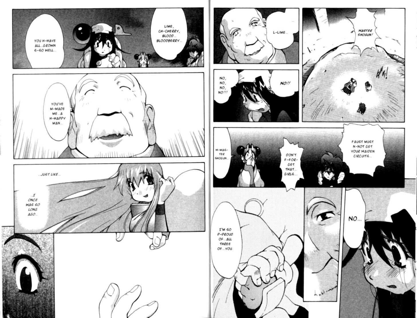 Saber Marionette J Chapter 28 page 9 - Chapter 28 : A Smile of Days Gone By
