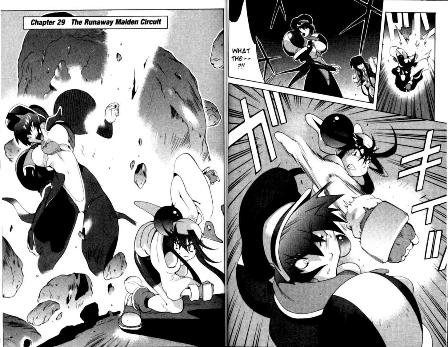Saber Marionette J Chapter 29 page 1 - Chapter 29 : The Runaway Maiden Circuit