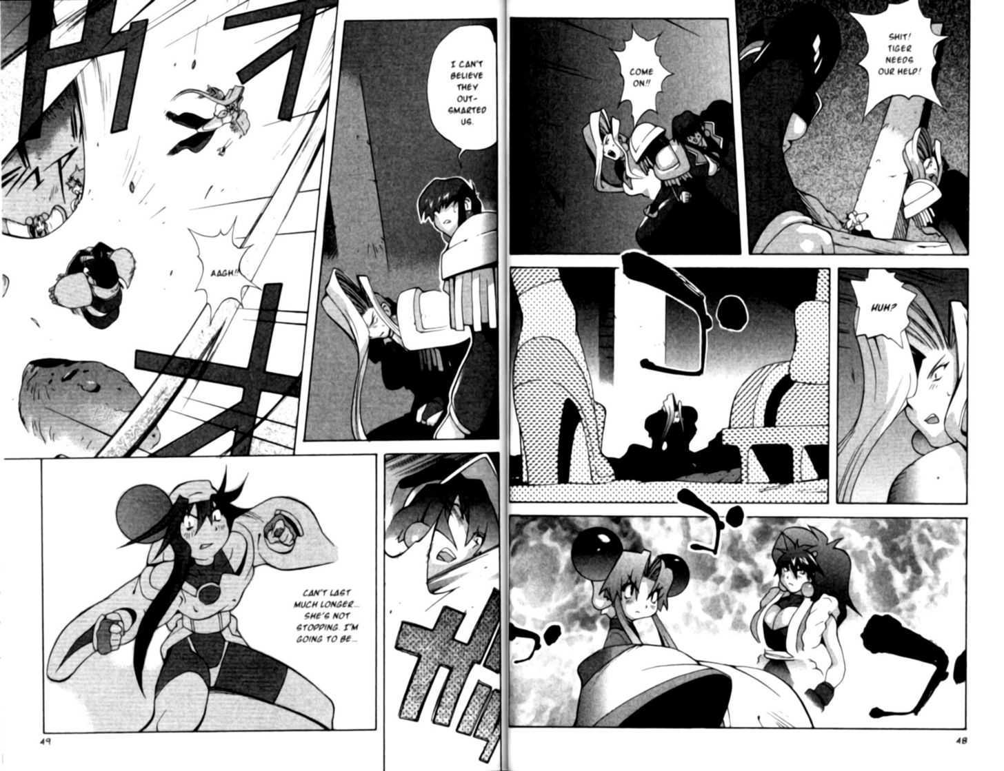 Saber Marionette J Chapter 29 page 4 - Chapter 29 : The Runaway Maiden Circuit