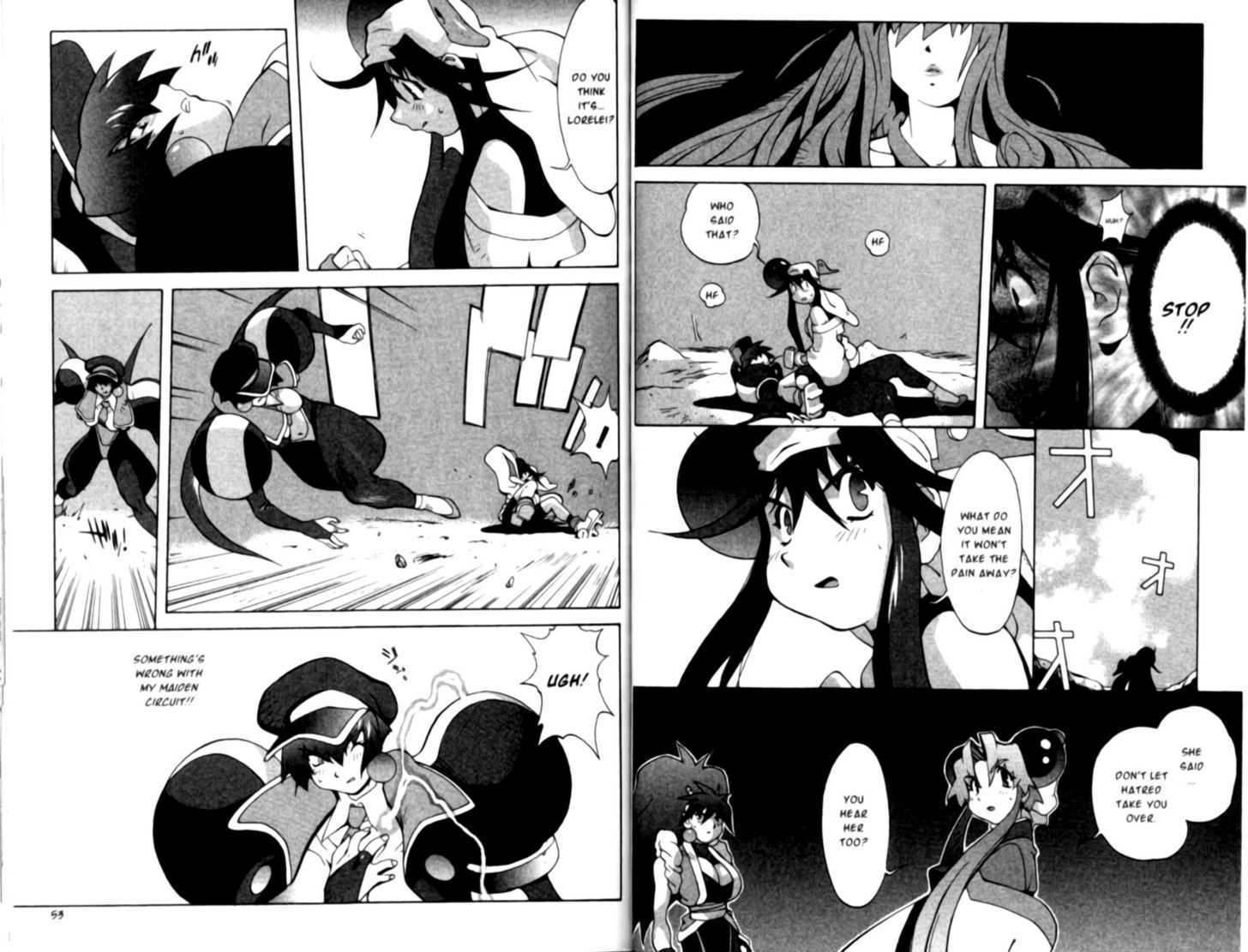 Saber Marionette J Chapter 29 page 6 - Chapter 29 : The Runaway Maiden Circuit