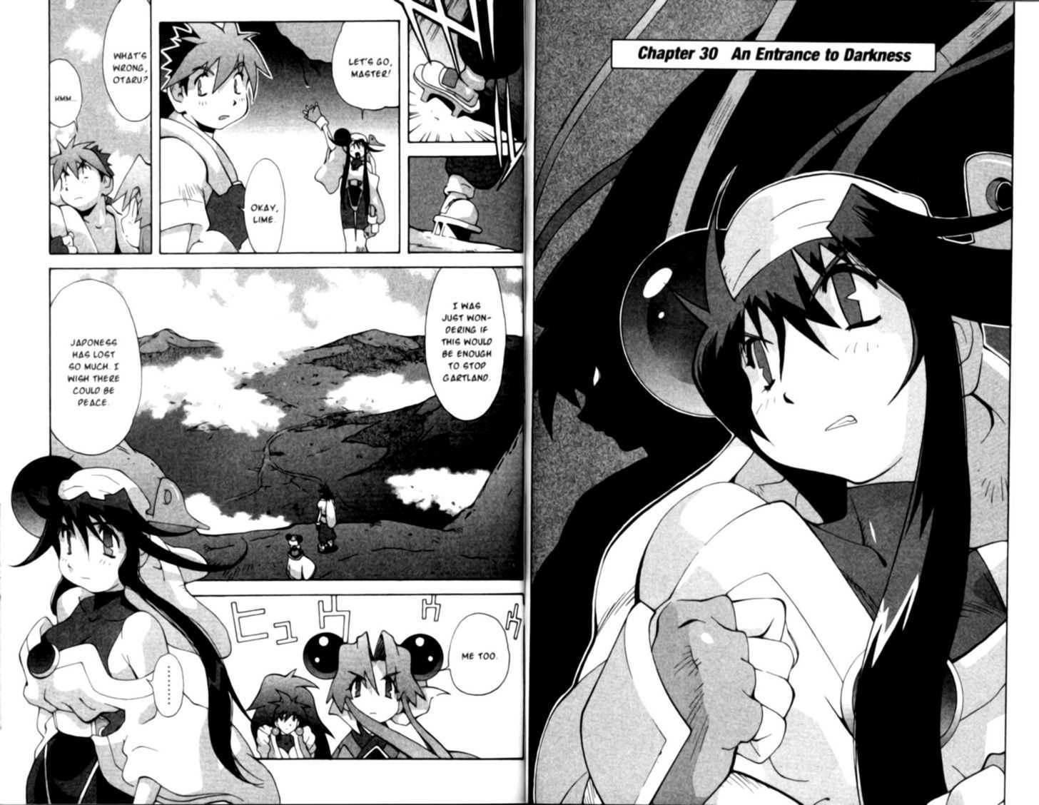 Saber Marionette J Chapter 30 page 1 - Chapter 30 : An Entrance to Darkness