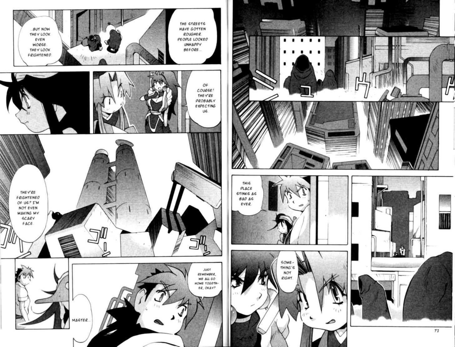 Saber Marionette J Chapter 30 page 3 - Chapter 30 : An Entrance to Darkness