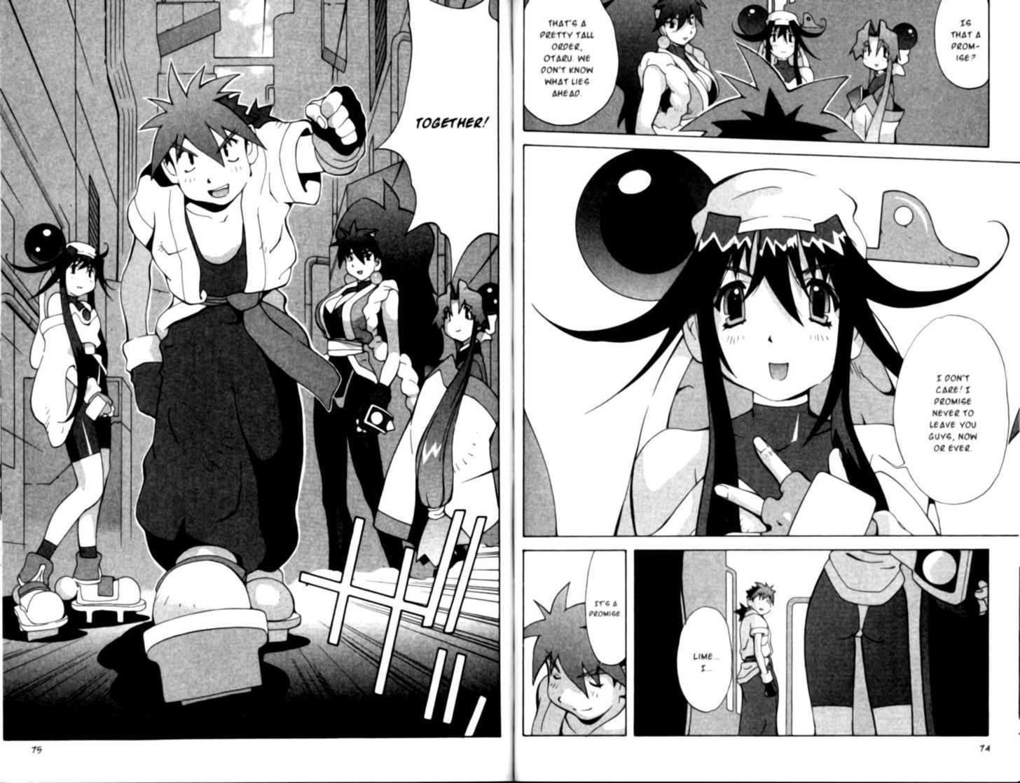 Saber Marionette J Chapter 30 page 4 - Chapter 30 : An Entrance to Darkness