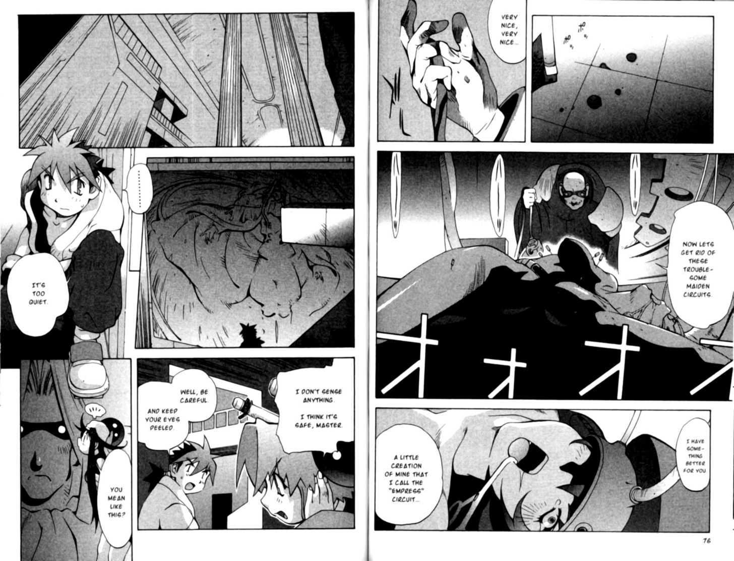 Saber Marionette J Chapter 30 page 5 - Chapter 30 : An Entrance to Darkness