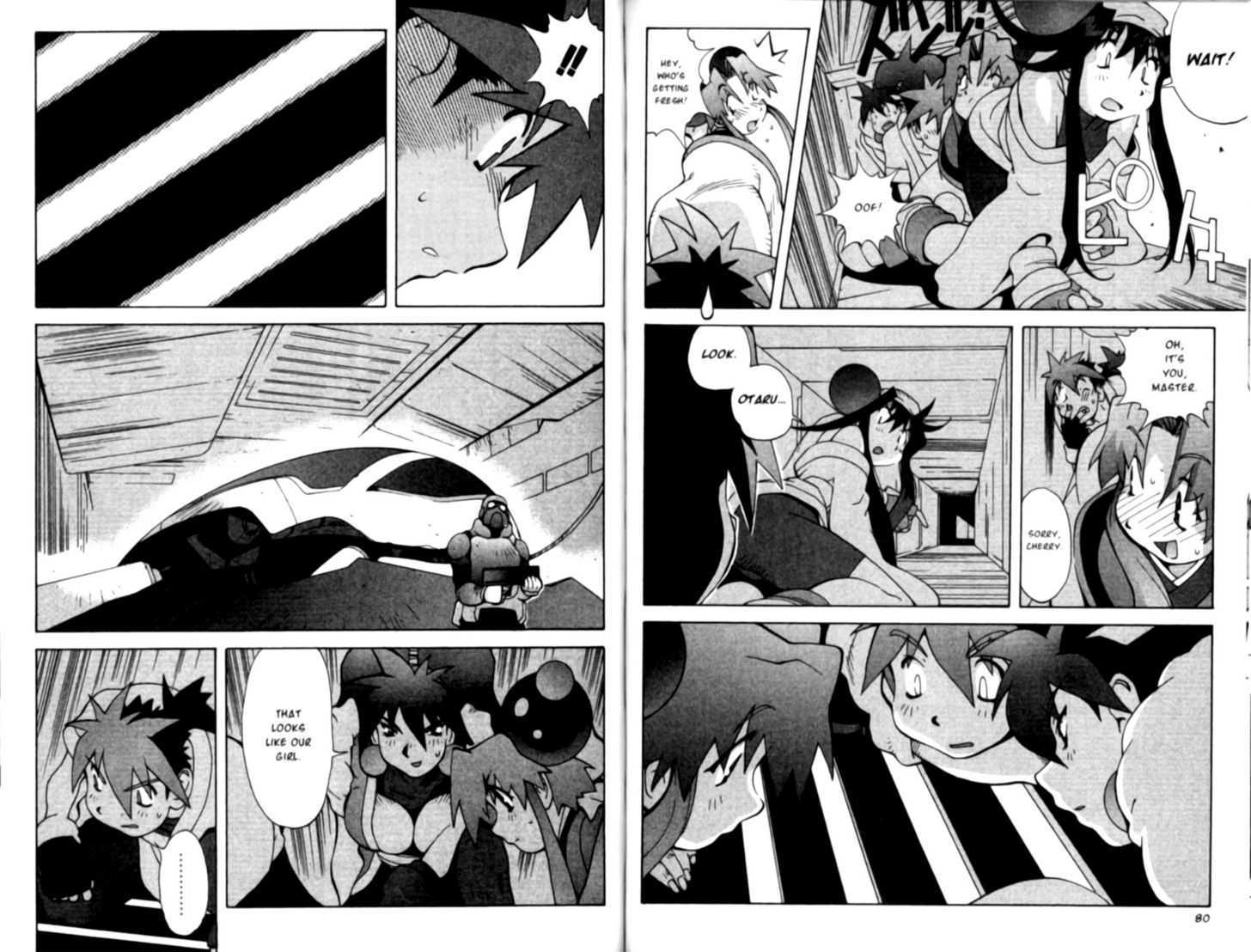 Saber Marionette J Chapter 30 page 7 - Chapter 30 : An Entrance to Darkness