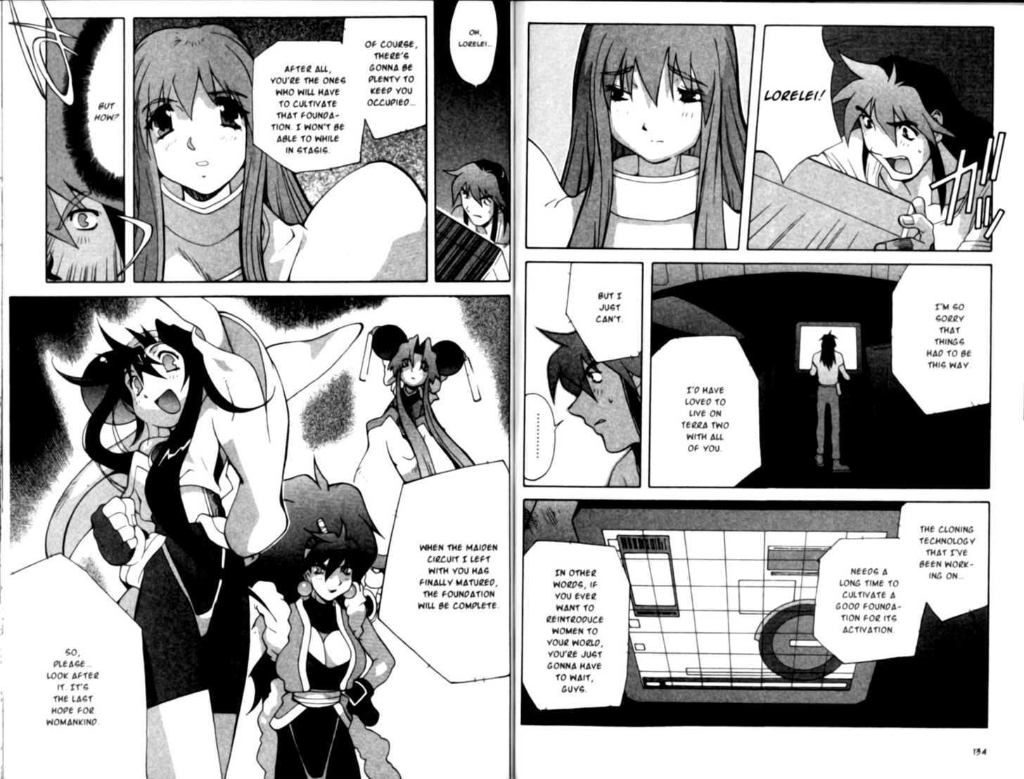 Saber Marionette J Chapter 32 page 11 - Chapter 32 : 300 Years Worth of Remorse