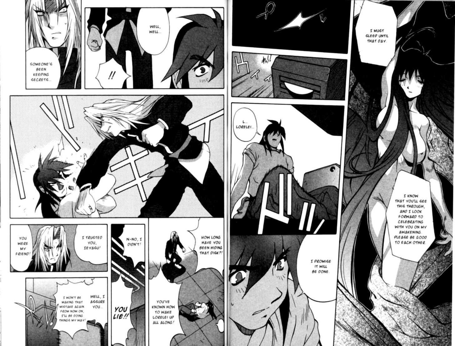 Saber Marionette J Chapter 32 page 12 - Chapter 32 : 300 Years Worth of Remorse