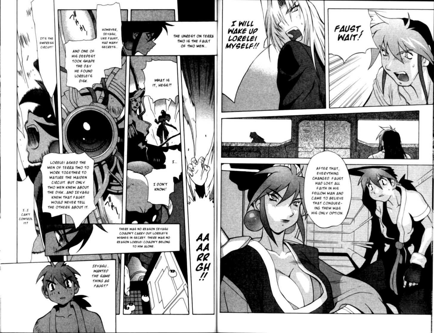 Saber Marionette J Chapter 32 page 13 - Chapter 32 : 300 Years Worth of Remorse