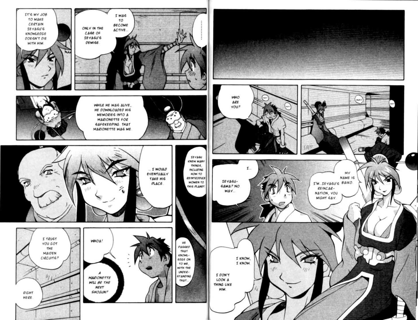 Saber Marionette J Chapter 32 page 7 - Chapter 32 : 300 Years Worth of Remorse