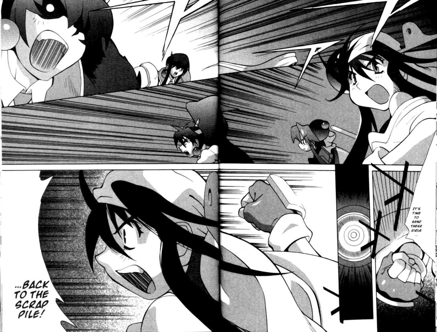 Saber Marionette J Chapter 33 page 11 - Chapter 33 : Maiden Circuit Lives with the Soul
