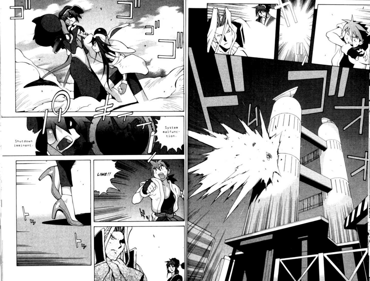 Saber Marionette J Chapter 33 page 12 - Chapter 33 : Maiden Circuit Lives with the Soul