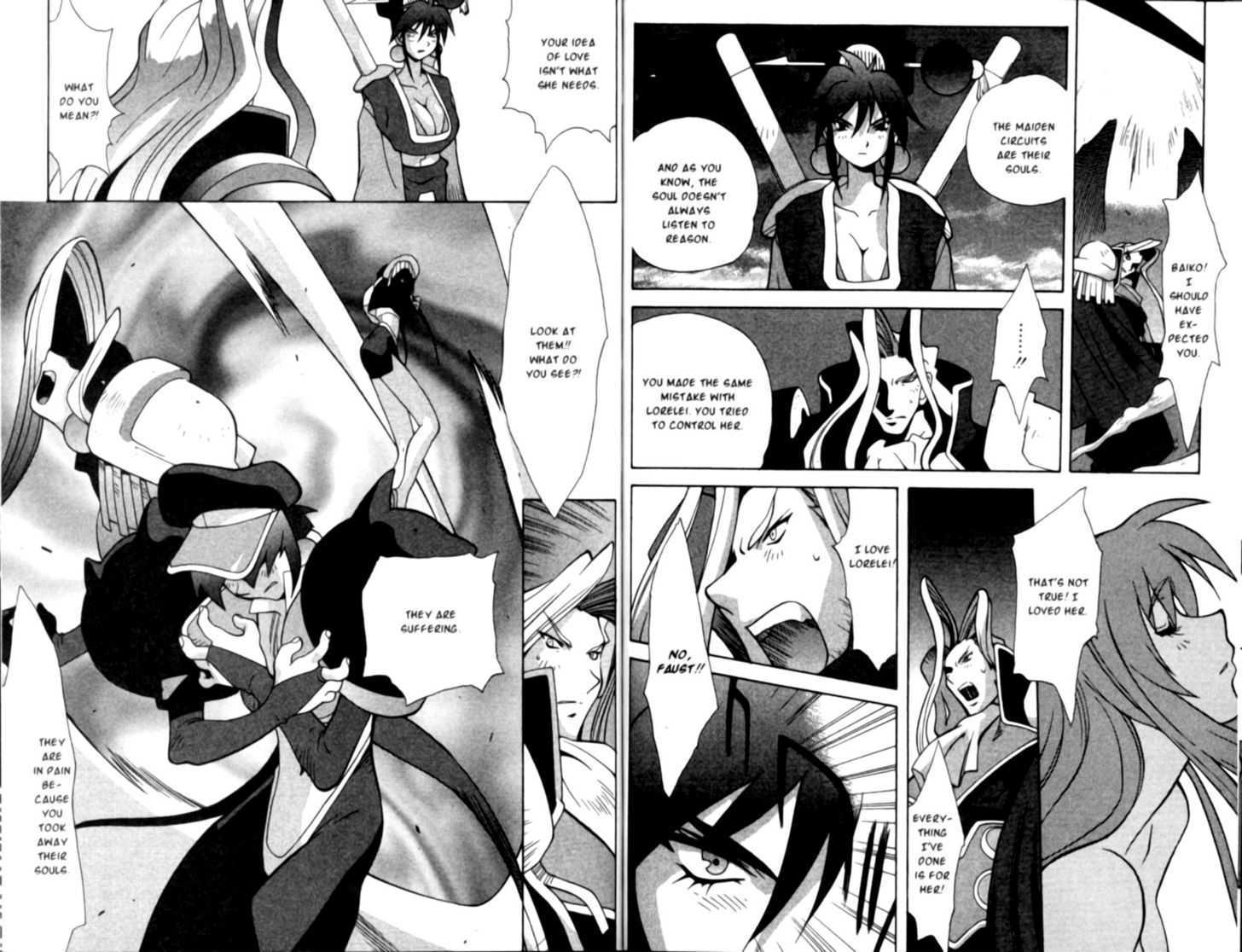 Saber Marionette J Chapter 33 page 8 - Chapter 33 : Maiden Circuit Lives with the Soul