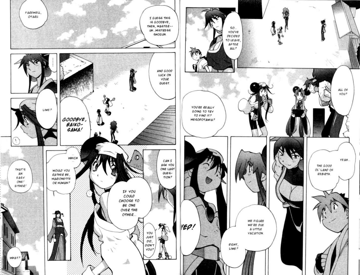 Saber Marionette J Chapter 34 page 11 - Chapter 34 : Final Chapter: As Long As We're Together...
