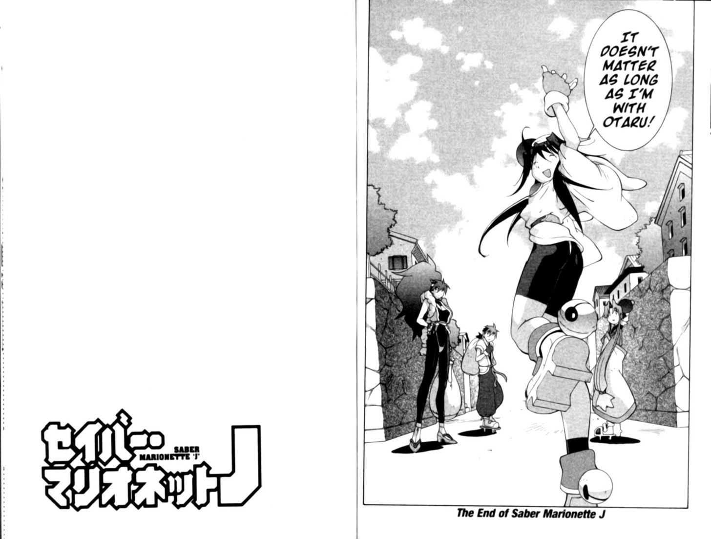 Saber Marionette J Chapter 34 page 12 - Chapter 34 : Final Chapter: As Long As We're Together...