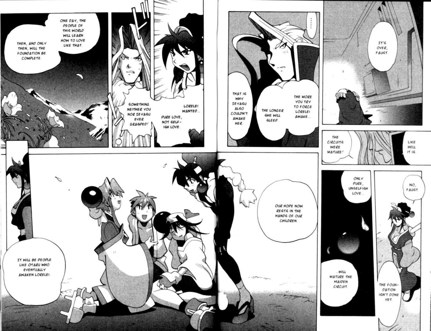 Saber Marionette J Chapter 34 page 4 - Chapter 34 : Final Chapter: As Long As We're Together...