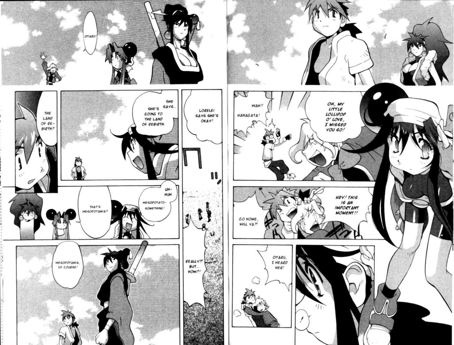 Saber Marionette J Chapter 34 page 9 - Chapter 34 : Final Chapter: As Long As We're Together...