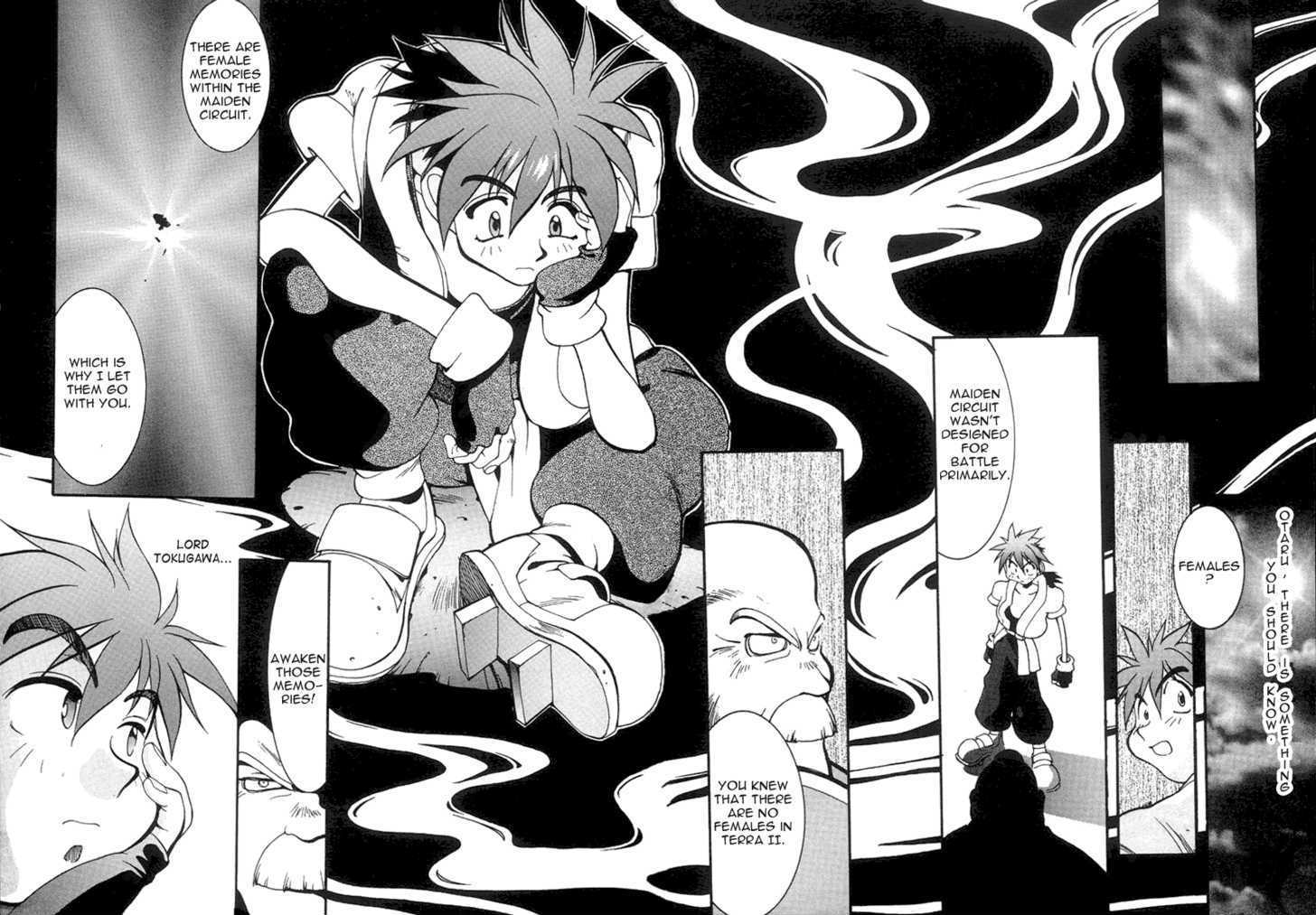 Saber Marionette J Chapter 7 page 12 - Chapter 7