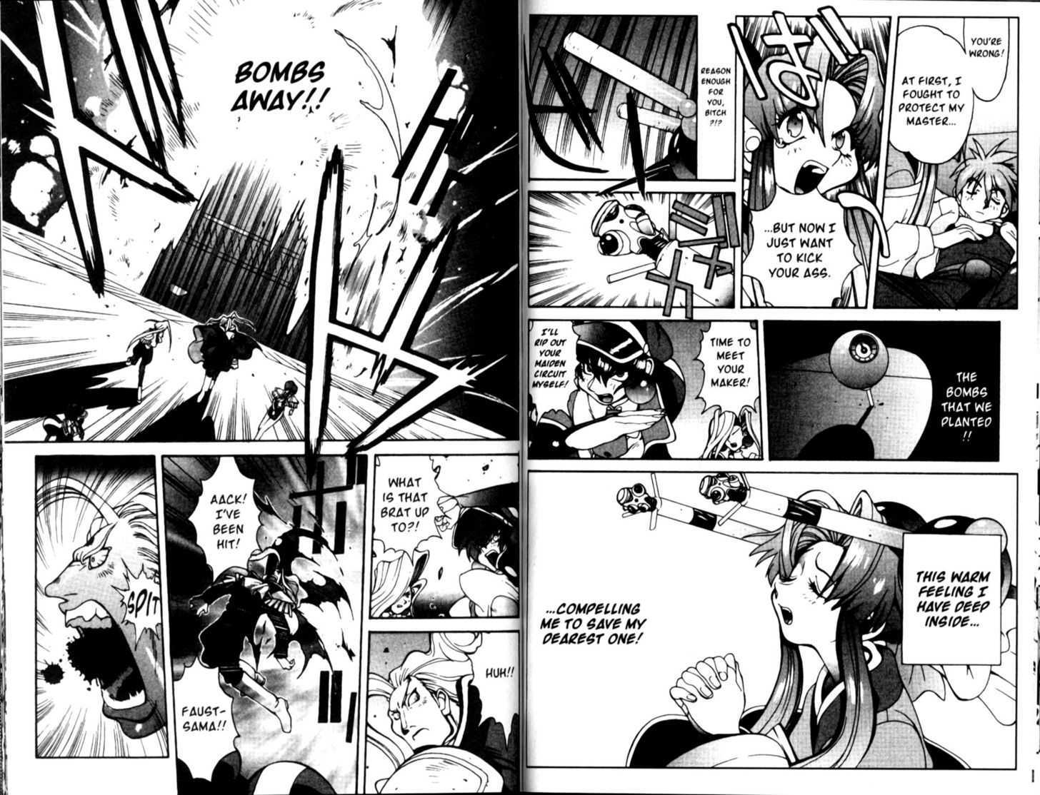 Saber Marionette J Chapter 9 page 10 - Chapter 9 : The Great Battle! Destrot the Big Black Tree