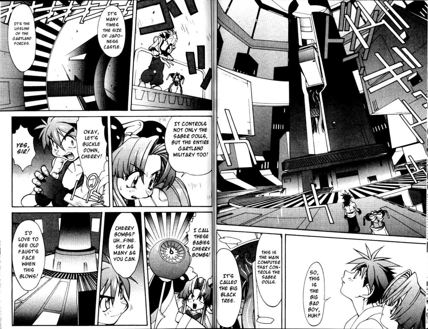 Saber Marionette J Chapter 9 page 4 - Chapter 9 : The Great Battle! Destrot the Big Black Tree